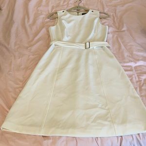 White House Black Market white dress